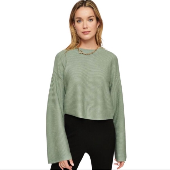 Dynamite Wide Sleeve Crew Neck Sweater - Picture 4 of 4